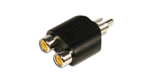 ADAPTADOR 2RCA X 1RCA