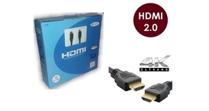 CABO HDMI 40 METROS 2.0 EMBORRACHADO PRETO ALL TECH