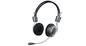 HEADFONE HIPERMUSIC MICROFONE VOLUME BASS GRAFITE HM 650MV