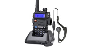 RADIO COMUNICADOR BAOFENG UHF/VHF 5KM C/FONE UV-5RA