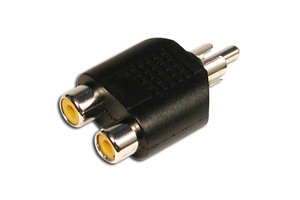 ADAPTADOR 2RCA X 1RCA