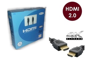 CABO HDMI 40 METROS 2.0 EMBORRACHADO PRETO ALL TECH