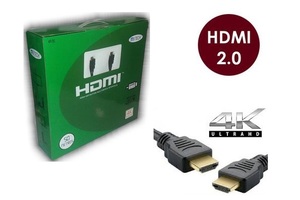 CABO HDMI 50 METROS 2.0 EMBORRACHADO PRETO ALL TECH