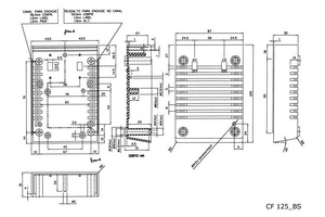 CAIXA PLASTICA PATOLA CF125 PRETA