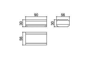 CAIXA PLASTICA PATOLA CP011 PRETA