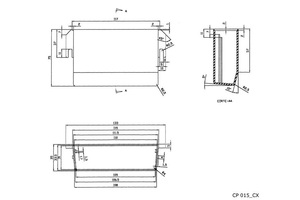 CAIXA PLASTICA PATOLA CP015 PRETA