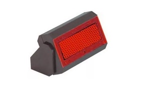 CAIXA PLASTICA PATOLA CP011 PRETA COM VISOR VERMELHO