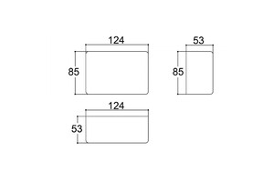 CAIXA PLASTICA PATOLA PB112 PRETA