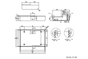CAIXA PLASTICA PATOLA PB605 PRETA