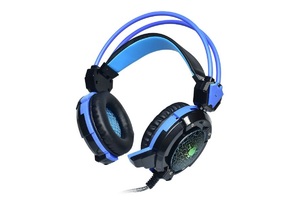 HEADFONE GAMER COM MICROFONE REFORÇADO EM SILICONE GH X30