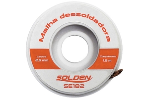 MALHA DESSOLDADORA SE 182 SOLDEN-1.5X2.5MM