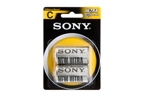 PILHA MEDIA C COMUM C/ 2 SUM2-NUB2A SONY