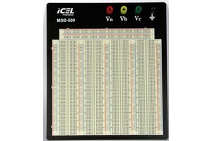 PROTOBOARD 3260 FUROS+BASE+4BORNES MSB 500 ICEL